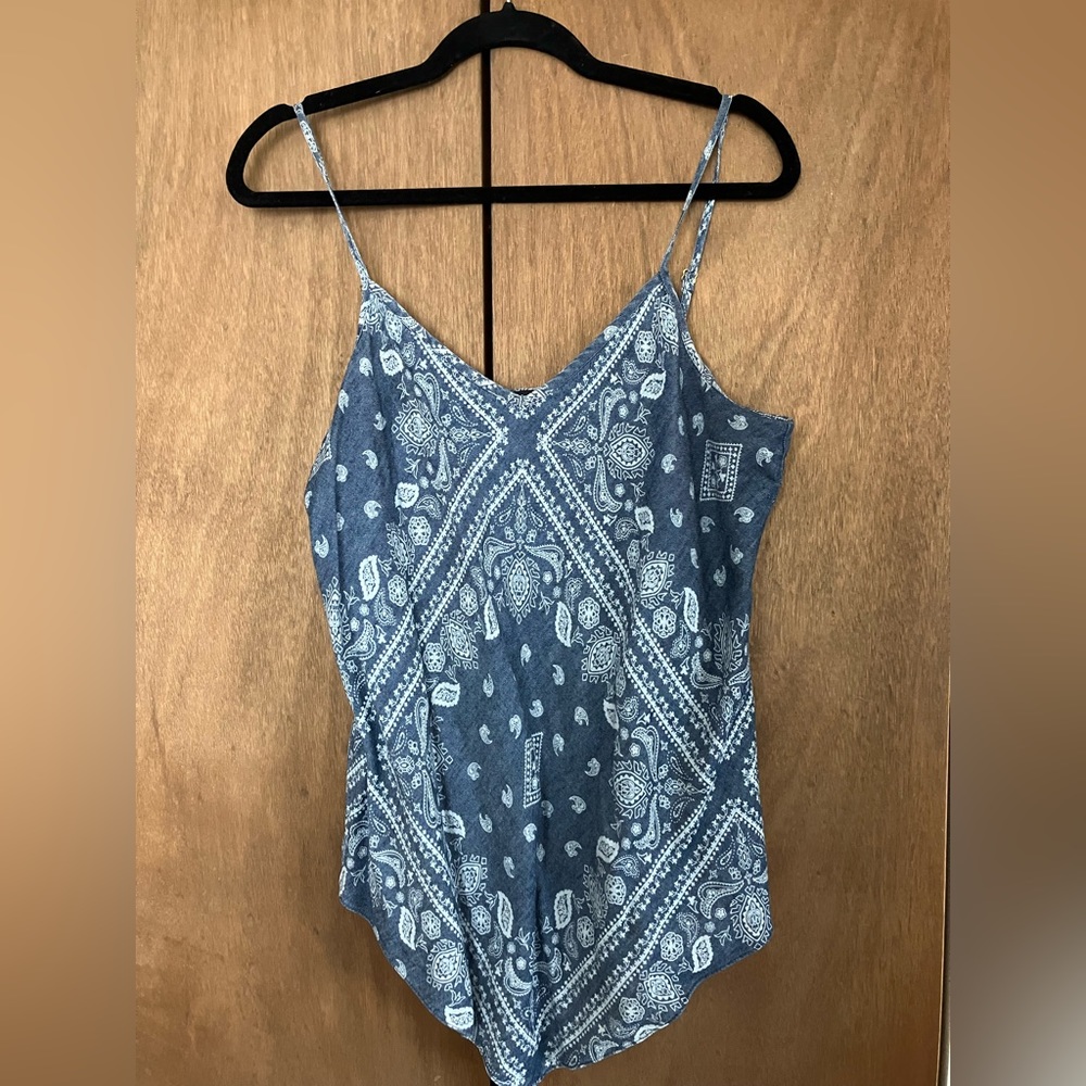 NWT INC. Denim Tank Top